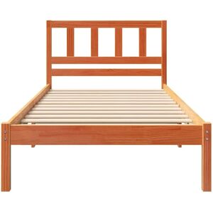 Vidaxl Solidt Furu Ramme - 100x200 Cm - Seng Vidaxl Solidt Furu Ramme - 100x200 Cm - Seng