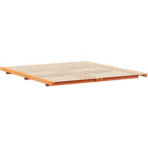 Vidaxl Solid Pine Wood Bed Frame - Japanese-Scandinavian Style Vidaxl Solid Pine Wood Bed Frame - Japanese-Scandinavian Style