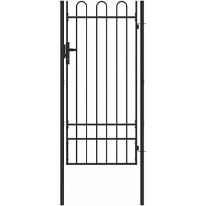 Vidaxl Steel Garden Gate - Modern, Weather-Resistant - Garden Gate Vidaxl Steel Garden Gate - Modern, Weather-Resistant - Garden Gate