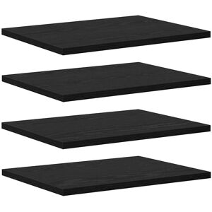 vidaXL Shelves - 4 Pieces, Black Oak, 40x30x1.5cm - Shelves vidaXL Shelves - 4 Pieces, Black Oak, 40x30x1.5cm - Shelves