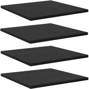 VidaXL Bookcase Boards - 4 pcs, Black Oak, 40x40x1.5 cm - Bookcase Boards VidaXL Bookcase Boards - 4 pcs, Black Oak, 40x40x1.5 cm - Bookcase Boards