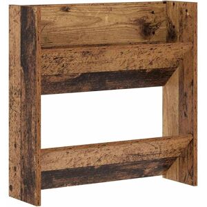 vidaXL Wall Shoe Cabinet Reclaimed Wood 60x18x60cm vidaXL Wall Shoe Cabinet Reclaimed Wood 60x18x60cm
