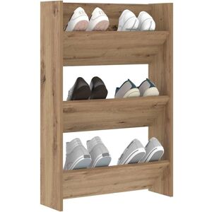 vidaXL Wall Shoe Cabinet - Space-saving, Durable, Modern Design vidaXL Wall Shoe Cabinet - Space-saving, Durable, Modern Design