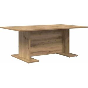 vidaXL Oak Coffee Table - Rustic Wooden Living Room Furniture vidaXL Oak Coffee Table - Rustic Wooden Living Room Furniture