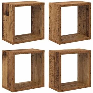 VidaXL Wall shelves Old wood Reclaimed wood - Wall shelves VidaXL Wall shelves Old wood Reclaimed wood - Wall shelves