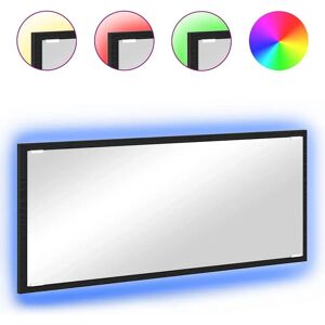 vidaXL Badspiegel svart eik glass, stort MDF badspiegel 90 x 8.5 x 37 cm vidaXL Badspiegel svart eik glass, stort MDF badspiegel 90 x 8.5 x 37 cm