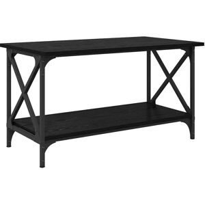 vidaXL Black Oak Coffee Table - 80 x 45 x 45.5 cm - Coffee Table vidaXL Black Oak Coffee Table - 80 x 45 x 45.5 cm - Coffee Table