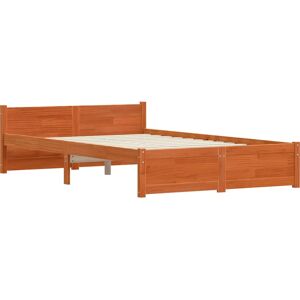 Vidaxl Solid Pine Wood Bed Frame - Modern Minimalist Design for Bedrooms Vidaxl Solid Pine Wood Bed Frame - Modern Minimalist Design for Bedrooms