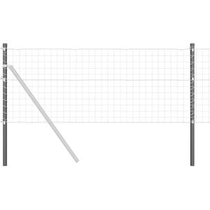 vidaXL Spærrepost 2 stk Grå - Udendørs Stålpæl vidaXL Spærrepost 2 stk Grå - Udendørs Stålpæl