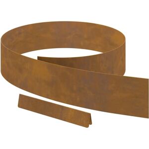 vidaXL Garden Edging Brown - Garden Edging vidaXL Garden Edging Brown - Garden Edging