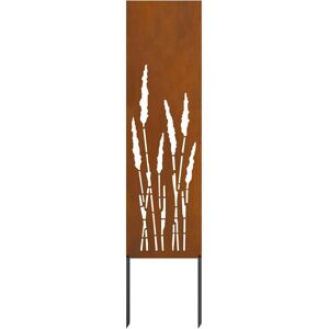 vidaXL Garden Rusty Steel Decorative Panel - Garden Decor vidaXL Garden Rusty Steel Decorative Panel - Garden Decor