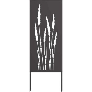 vidaXL Garden Decorative Panel Black 50 x 140 cm - Decor vidaXL Garden Decorative Panel Black 50 x 140 cm - Decor