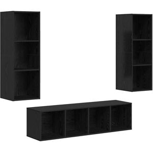 Vidaxl Depozitare Modulară în Cuburi Negre - Set de Cuburi de Depozitare Vidaxl Depozitare Modulară în Cuburi Negre - Set de Cuburi de Depozitare