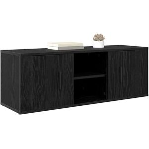 vidaXL TV-skap - Svart eikeutseende, 100x31,5x35cm vidaXL TV-skap - Svart eikeutseende, 100x31,5x35cm