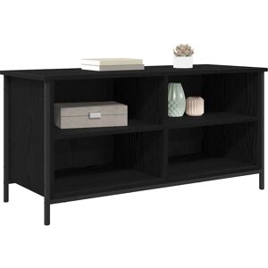 vidaXL Sorte eg TV-skab - Moderne opbevaringsløsning vidaXL Sorte eg TV-skab - Moderne opbevaringsløsning