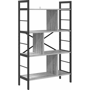 Bibliothèque vidaXL Sonoma Gris 75 x 30 x 123,5 cm Bois composite - Étagère - Publicité Bibliothèque vidaXL Sonoma Gris 75 x 30 x 123,5 cm Bois composite - Étagère - Publicité
