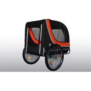Viking Fietskar voor honden - Oranje/Zwart - 40 kg - Nylon Viking Fietskar voor honden - Oranje/Zwart - 40 kg - Nylon