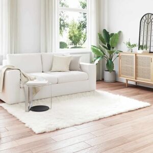 vidaXL White Faux Sheepskin Rug Tafalla - Faux Sheepskin Rug vidaXL White Faux Sheepskin Rug Tafalla - Faux Sheepskin Rug