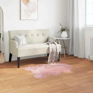 vidaXL Pink Faux Sheepskin Rug Tafalla 50x80cm - Rug vidaXL Pink Faux Sheepskin Rug Tafalla 50x80cm - Rug