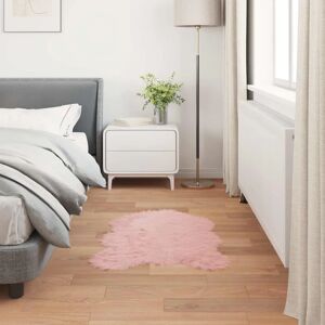 vidaXL Tafalla Rosa Faux Sheepskin Rug - Rug vidaXL Tafalla Rosa Faux Sheepskin Rug - Rug