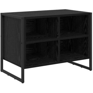 vidaXL Skoeskab sort eg - 60x35x44 cm vidaXL Skoeskab sort eg - 60x35x44 cm