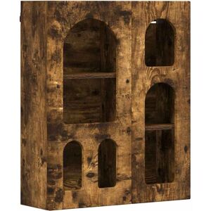 Vidaxl Røget Eg Vægskab - Hengende Opbevaringsplads til Badeværelse & Køkken Vidaxl Røget Eg Vægskab - Hengende Opbevaringsplads til Badeværelse & Køkken