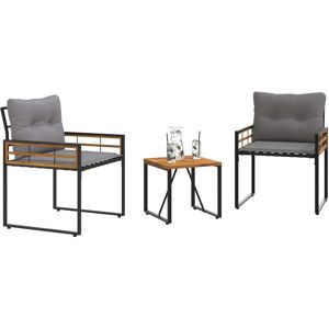 vidaXL Hagemøbelsett med puter - Hagemøbelsett vidaXL Hagemøbelsett med puter - Hagemøbelsett