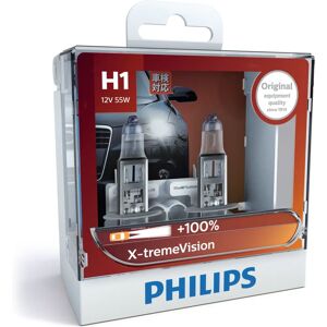 PHILIPS - 12258XVS2 - H1 12V 55W - Ampoule voiture - Publicité PHILIPS - 12258XVS2 - H1 12V 55W - Ampoule voiture - Publicité
