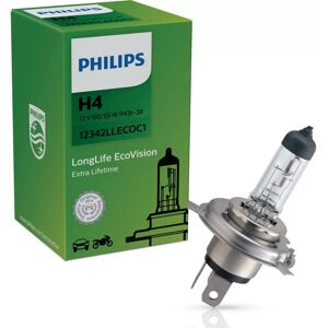 Philips LongLife EcoVision H4 Car Light Bulb - Car Light Bulb Philips LongLife EcoVision H4 Car Light Bulb - Car Light Bulb