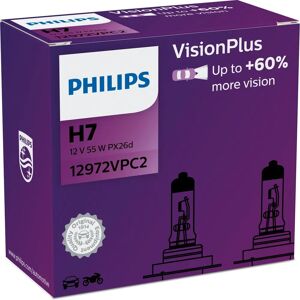 Philips - VisionPlus H4 12V 60/55W P43t-38 Philips - VisionPlus H4 12V 60/55W P43t-38