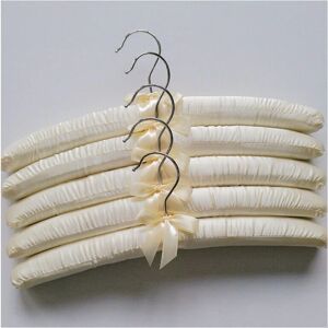 LINGHHANG - Hangers - Beige - Satin - 12-pack LINGHHANG - Hangers - Beige - Satin - 12-pack