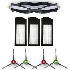 Ecovacs Deebot X1 Turbo / OMNI 1 - Brosse principale, 4 brosses latérales, 3 filtres HEPA - Publicité Ecovacs Deebot X1 Turbo / OMNI 1 - Brosse principale, 4 brosses latérales, 3 filtres HEPA - Publicité