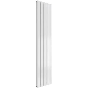 Reina - Flat Double Designer Vertical Radiator - 1600mm H - White - Radiator Reina - Flat Double Designer Vertical Radiator - 1600mm H - White - Radiator