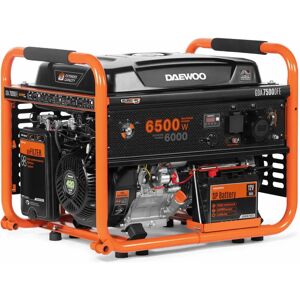 Generator Daewoo GDA 7500DFE - 6000 W - Pomarańczowy, Czarny Generator Daewoo GDA 7500DFE - 6000 W - Pomarańczowy, Czarny