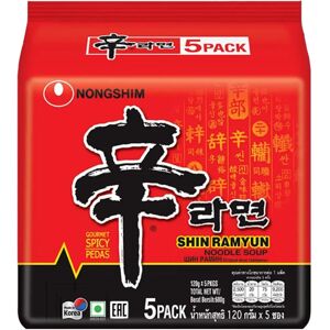 Nongshim Shin Ramyun Spicy Korean Ramen - Instant Noodles Nongshim Shin Ramyun Spicy Korean Ramen - Instant Noodles