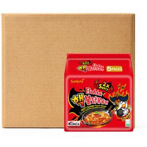 Samyang - HOT Chicken Ramen 2xSpicy - nouilles ramen - Publicité Samyang - HOT Chicken Ramen 2xSpicy - nouilles ramen - Publicité