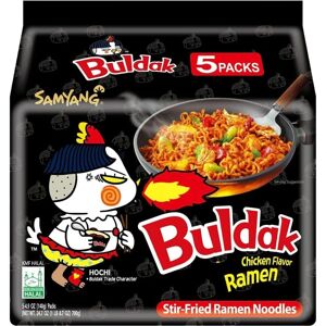 Samyang Buldak Hot Chicken 700g/140gx5 - Instant Noodles Samyang Buldak Hot Chicken 700g/140gx5 - Instant Noodles