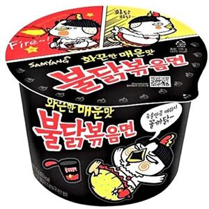 Soupe Ramen Saveur Poulet Épicé - 105g - Ramen Coréen Instantané - Publicité Soupe Ramen Saveur Poulet Épicé - 105g - Ramen Coréen Instantané - Publicité