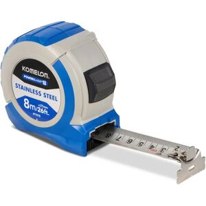 Komelon IPT87E Stainless Steel PowerBlade Pocket Tape - 8m/26ft, 27mm Komelon IPT87E Stainless Steel PowerBlade Pocket Tape - 8m/26ft, 27mm