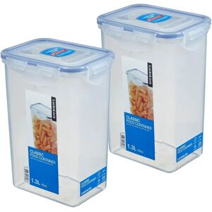 Lock & Lock HPL809 Food Storage Container - Airtight 1.3L Blue Lock & Lock HPL809 Food Storage Container - Airtight 1.3L Blue