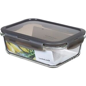 Lock & Lock Boroseal Frischhaltedose - 1L - Grau, Transparent Lock & Lock Boroseal Frischhaltedose - 1L - Grau, Transparent