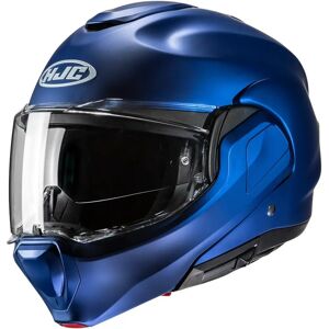 Casco modulare HJC F100 blu metallico - Casco moto Casco modulare HJC F100 blu metallico - Casco moto