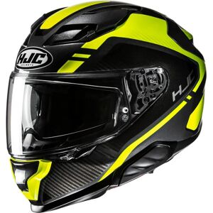 HJC F71 Tozz MC3H Fekete/Sárga Fluo Teljes Arcú Sisak HJC F71 Tozz MC3H Fekete/Sárga Fluo Teljes Arcú Sisak
