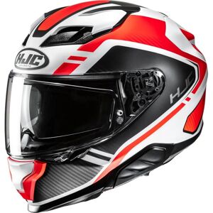Casque intégral HJC F71 Tozz MC6HSF blanc/orange/carbone mat XS Casque intégral HJC F71 Tozz MC6HSF blanc/orange/carbone mat XS
