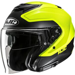 HJC i31 Tevis Fluo Gelb-Schwarz Motorradhelm - Motorradhelm HJC i31 Tevis Fluo Gelb-Schwarz Motorradhelm - Motorradhelm