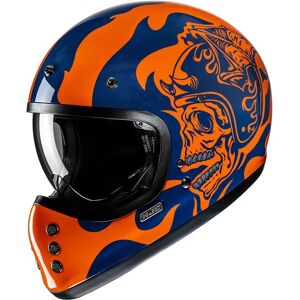 HJC V60 Flame Fiberglass Motorrhelm - V60 Flame MC27 HJC V60 Flame Fiberglass Motorrhelm - V60 Flame MC27