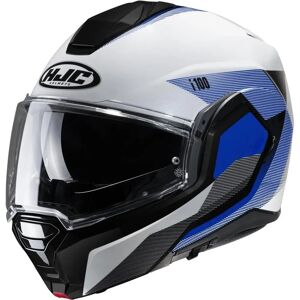 HJC i100 Beston Helm Wit / Blauw - Helm HJC i100 Beston Helm Wit / Blauw - Helm
