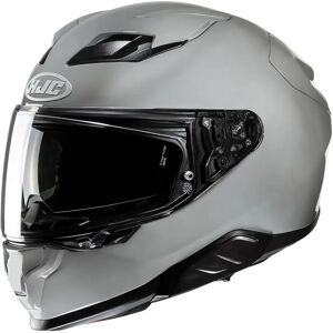Casque Gris Uni HJC F71 - Casque Moto - Publicité Casque Gris Uni HJC F71 - Casque Moto - Publicité