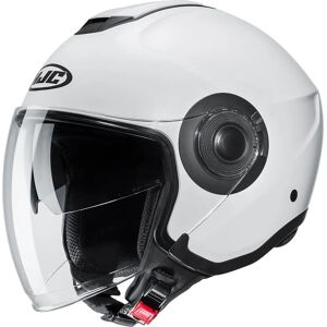 Casque Moto HJC i40N Blanc - Style Urbain - Casque Moto - Publicité Casque Moto HJC i40N Blanc - Style Urbain - Casque Moto - Publicité
