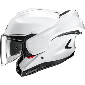 Casque modulable HJC F100 Blanc Perle - Casque - Publicité Casque modulable HJC F100 Blanc Perle - Casque - Publicité